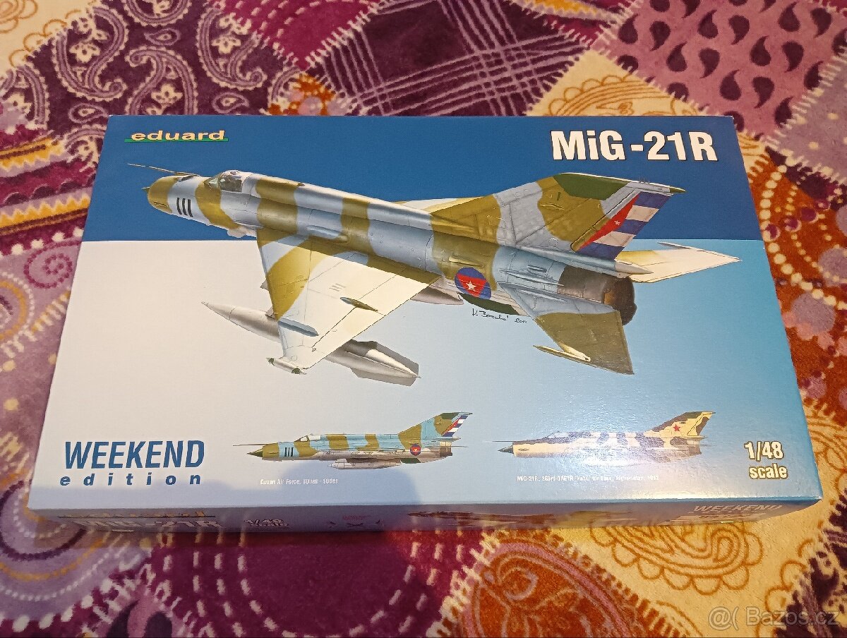 Mig-21R 1:48 (průzkumná verze) plastikový model