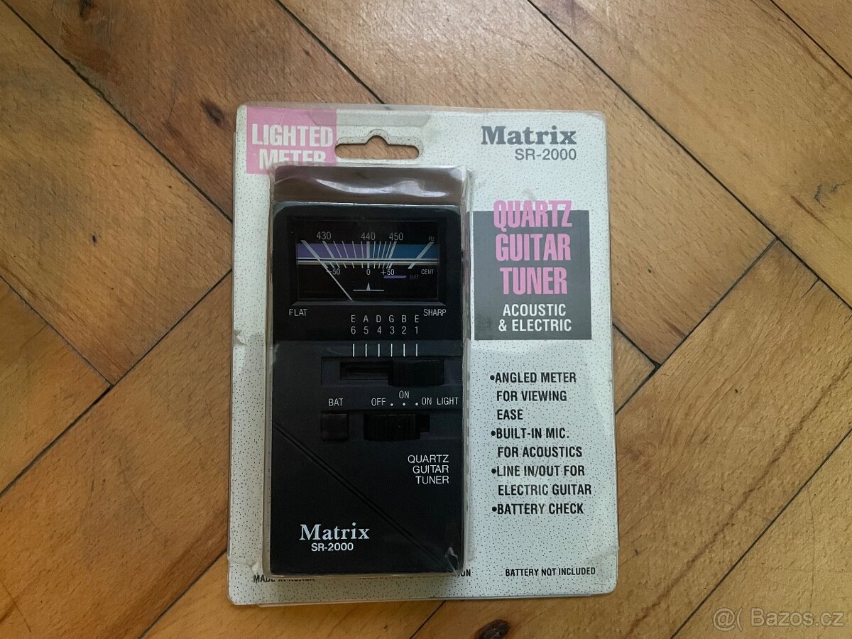 Kytarová ladička Matrix SR - 2000