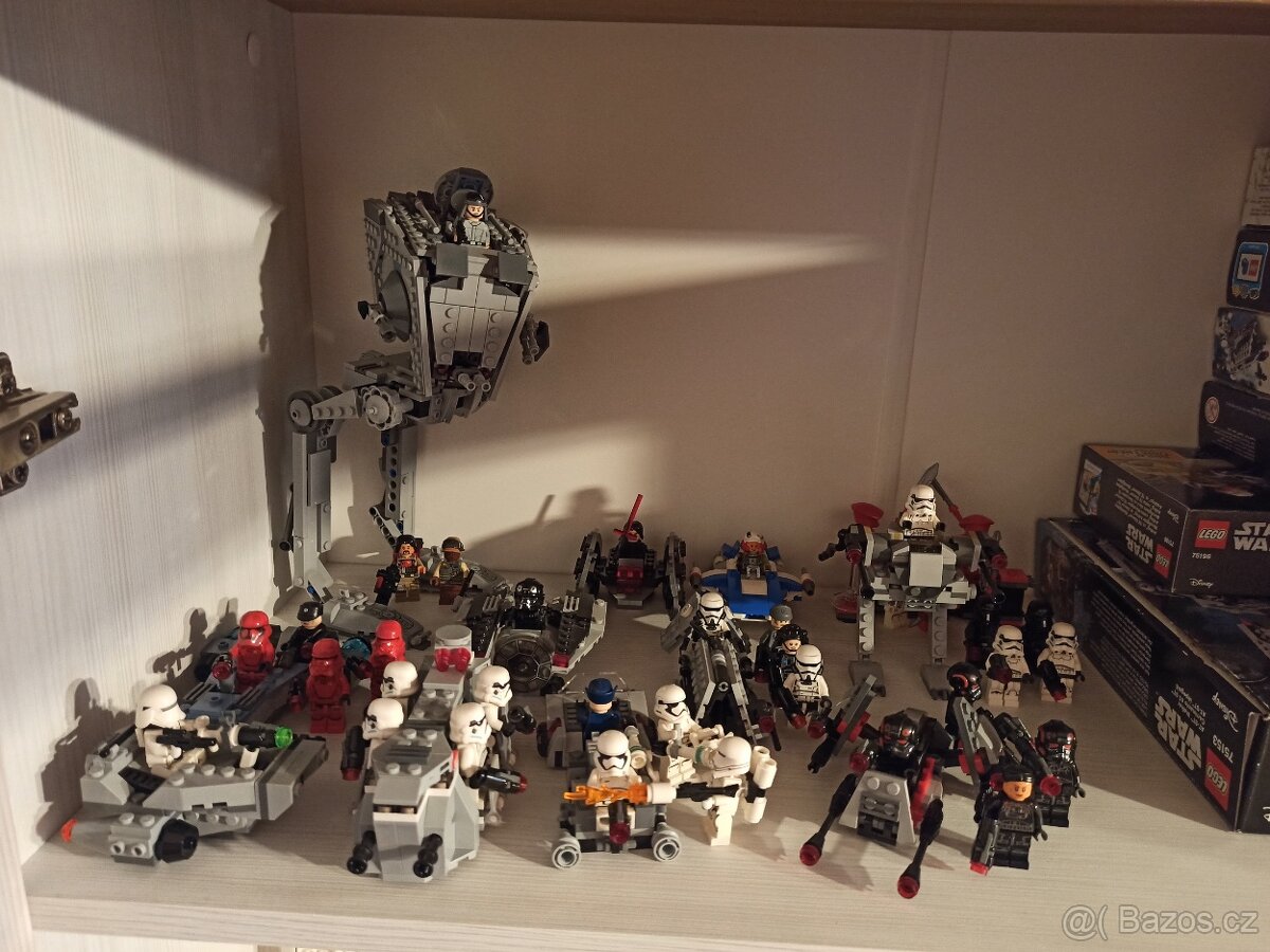 TOP CENA - LEGO StarWars - postavené - TOP STAV