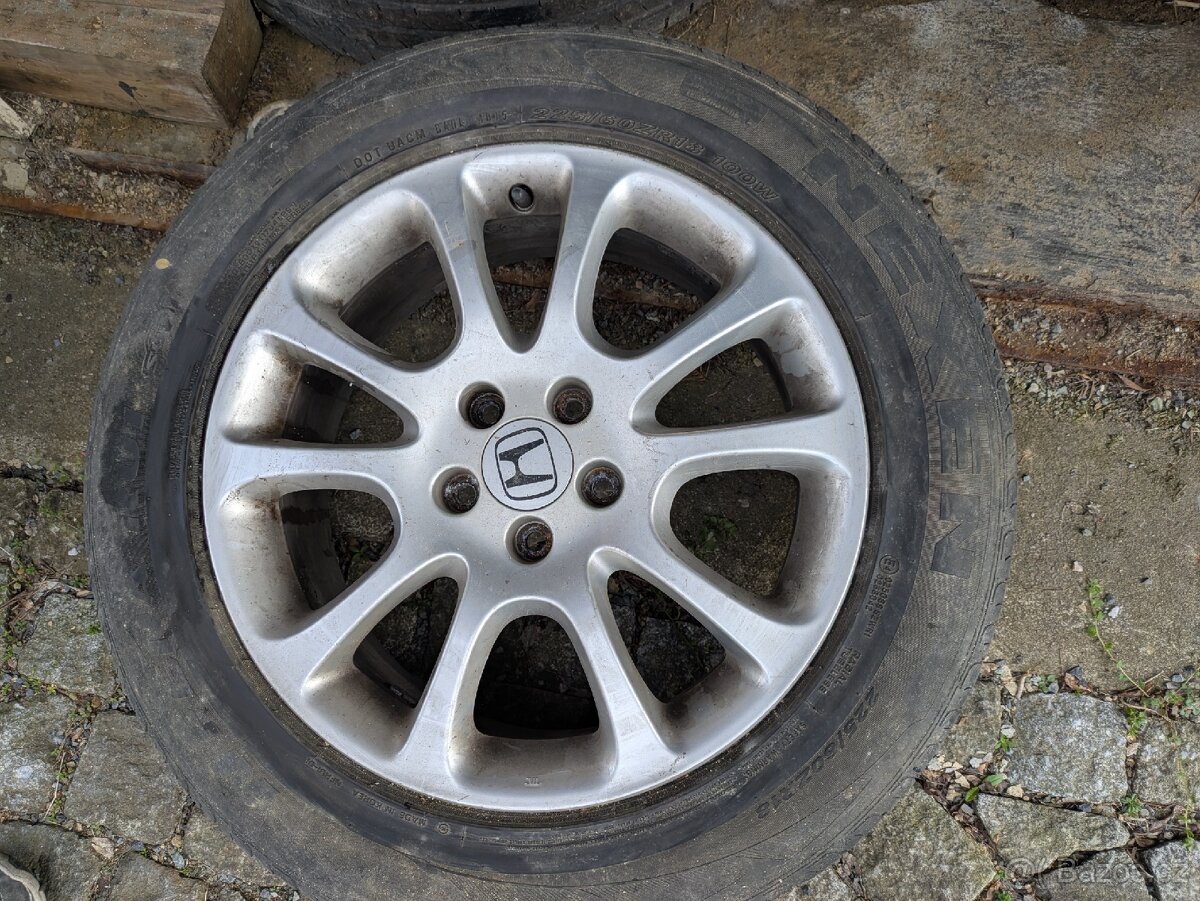 Litá kola 18'' Honda CR-V originální vč. letních pneu