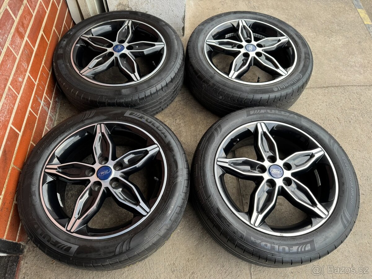 Alu 17" 5x108, orig. Ford Bi-colour, Transit Connect. TOP