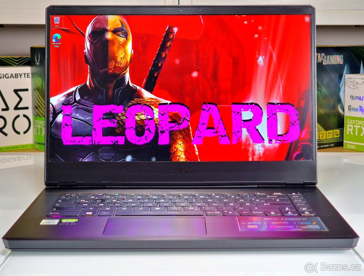 Herní notebook MSI LEOPARD | i7-10750 | RTX 3070 140W | 144H