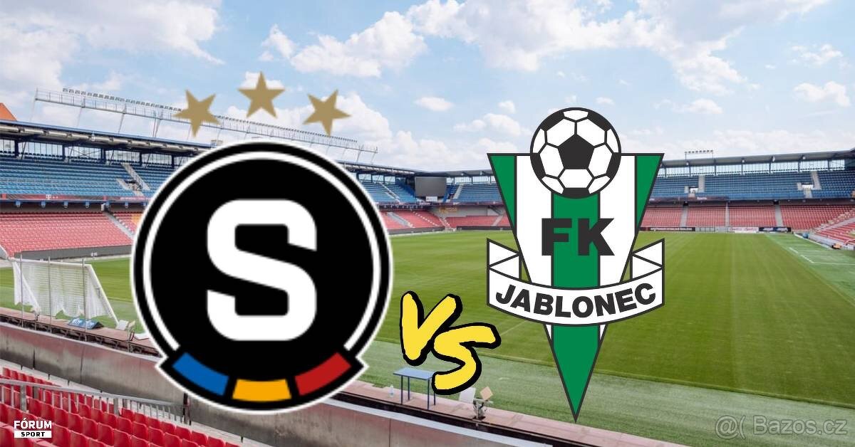 Sparta - Jablonec cena za obě
