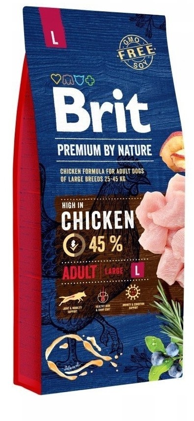 Brit by Nature Suché Krmivo s kuřecím masem pro dospělé psy