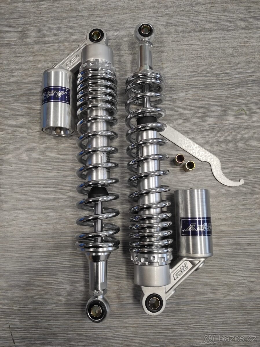 Zadní tlumiče ENDURO 400mm /skladem v černé a chrom/