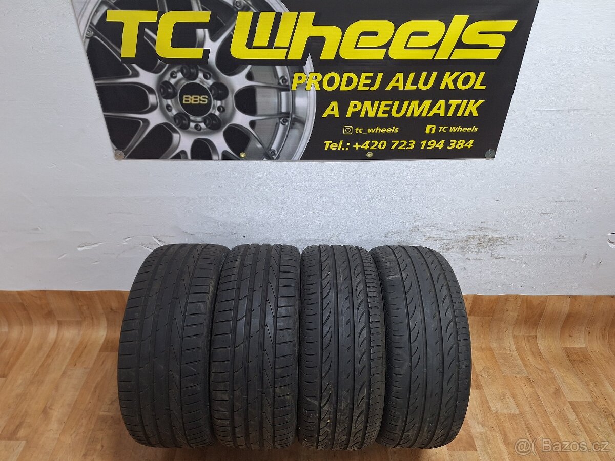 Letní pneu 225/40/18 2xPirelli, 2xHankook