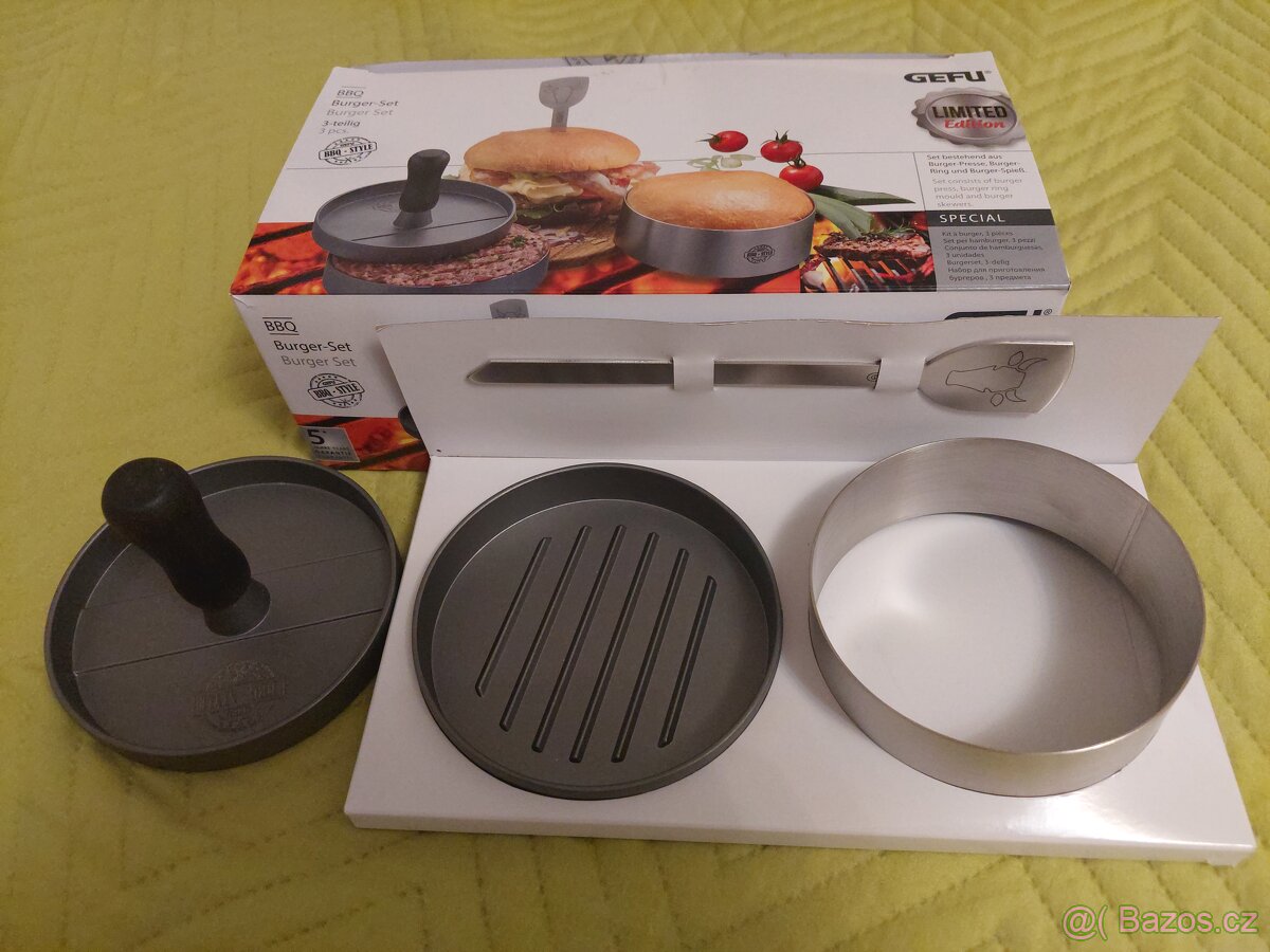 NOVÁ FORMA NA TVOŘENÍ HAMBURGRŮ