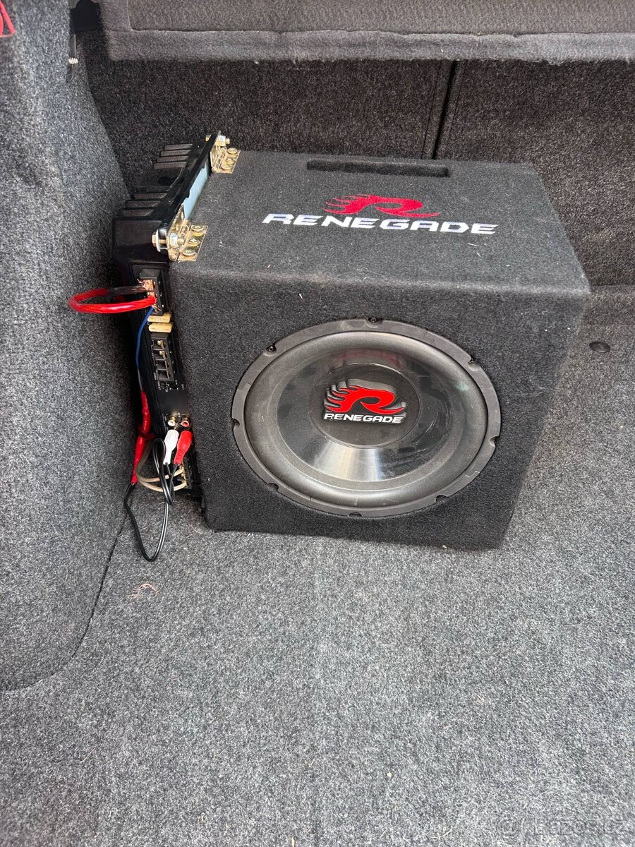 Prodam Subwoofer + zesilovač
