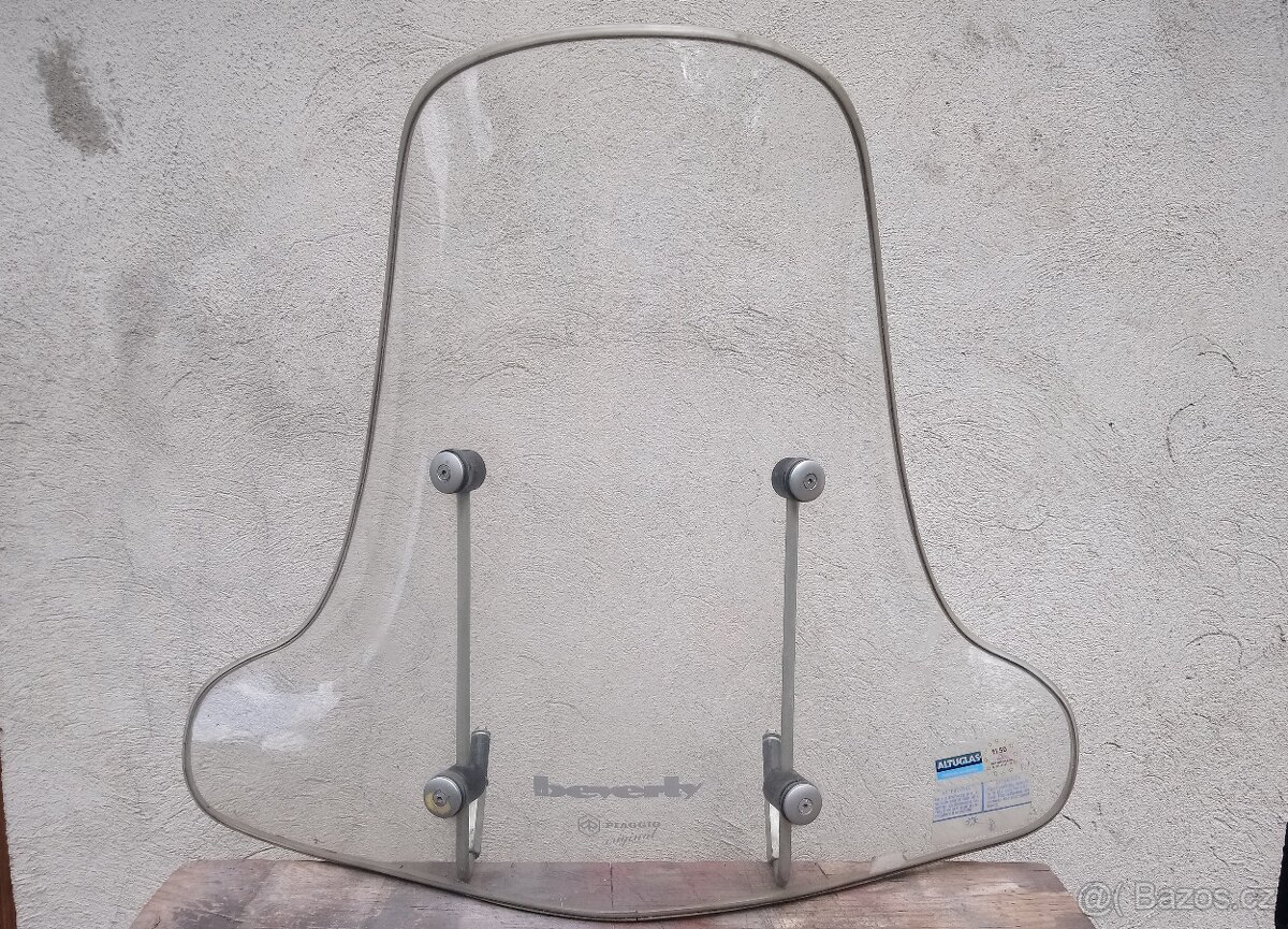 Piaggio Beverly - plexi štít