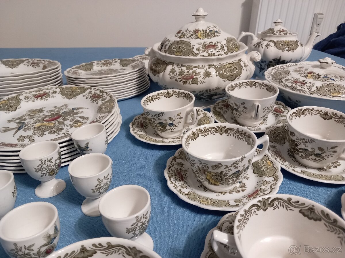AKCE SLEVA Velký jídelní servis Ridgway Windsor 1792 krásný