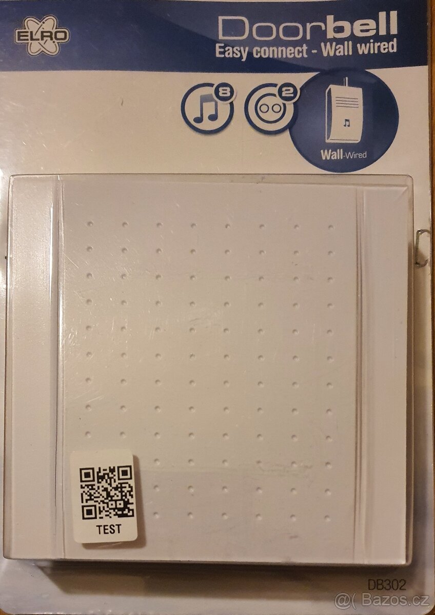 Elektronický drátový zvonek