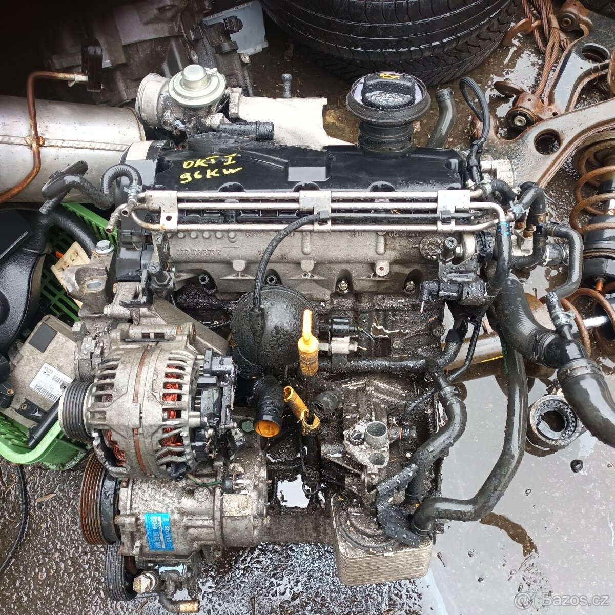 MOTOR VW ŠKODA 2,0 DTI PD 103KW BKD