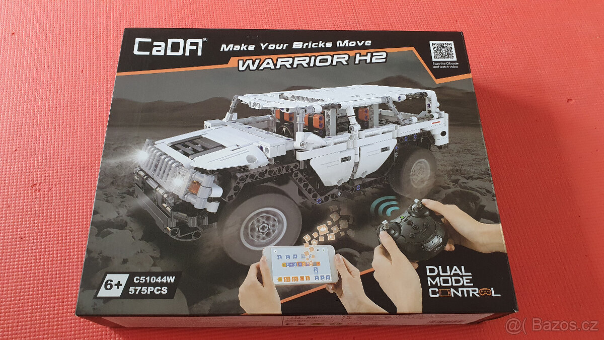 RC stavebnice Hummer H2 Warrior - 575 dílků