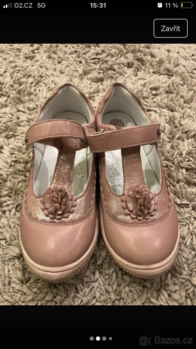 Kožené baleríny Lasocki vel 30