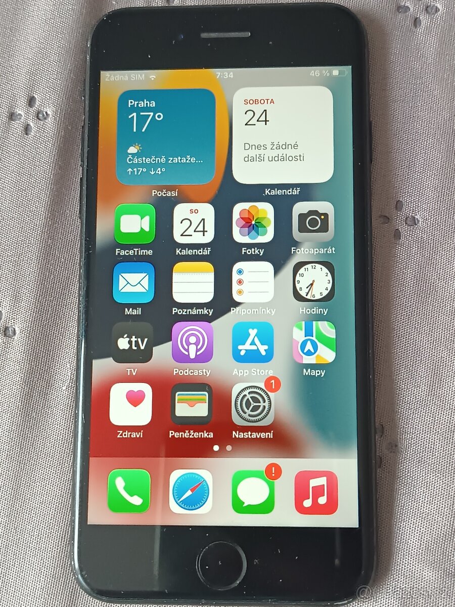 Predám iPhone 7 nová batéria Jet Black s kapac