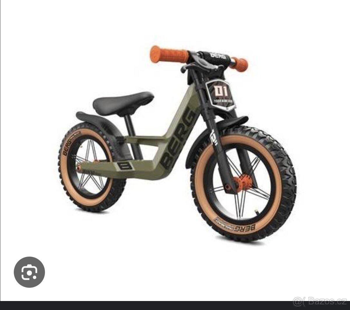 Odrážedlo BERG Biky Trail Green