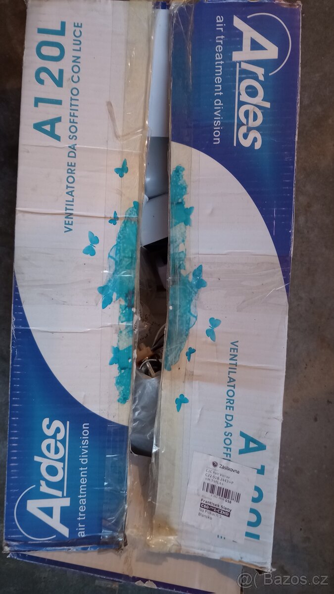Prodám stropní ventilátor
