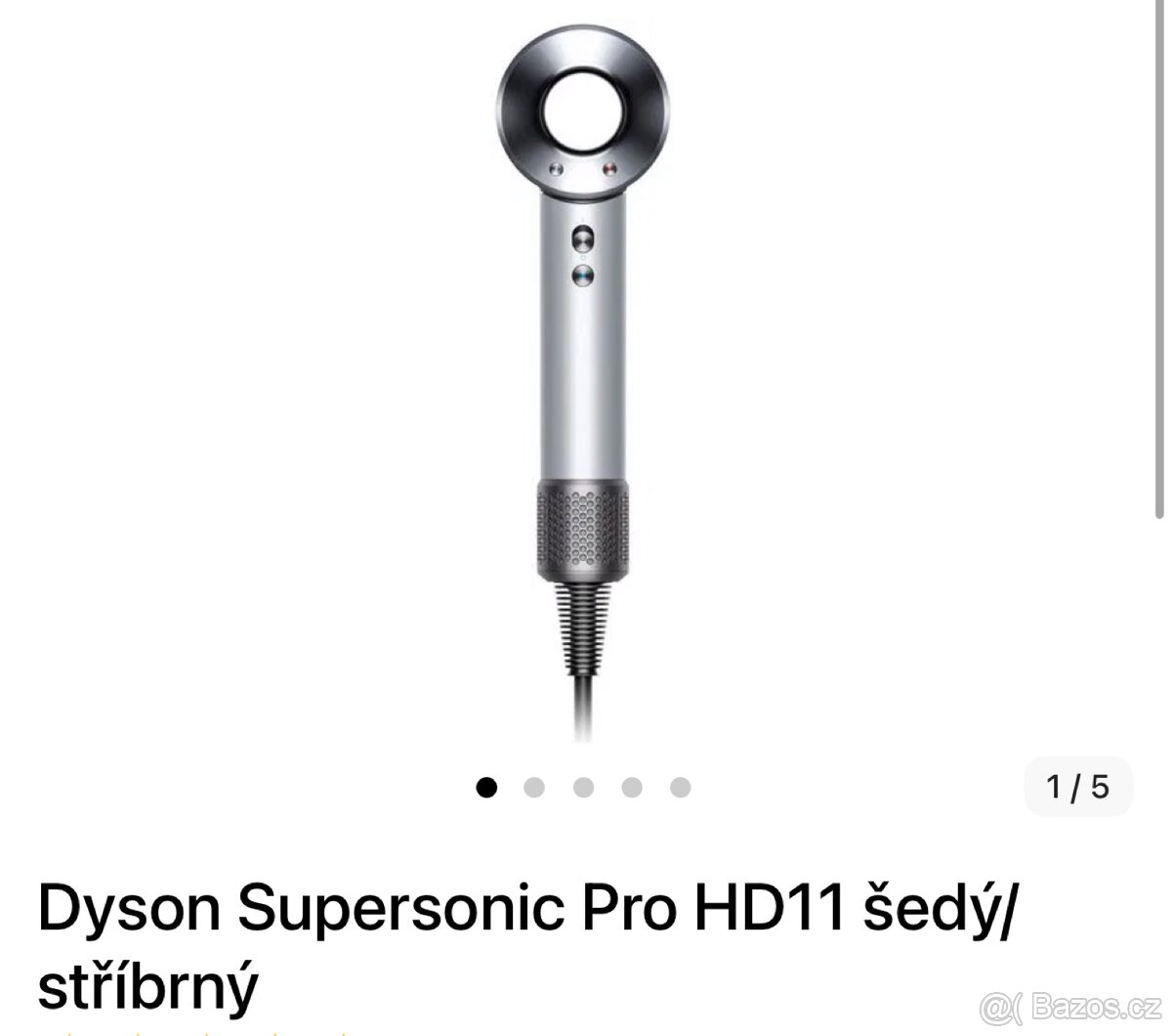 Dyson Supersonic Pro HD11 sedý/ stríbrny 8000