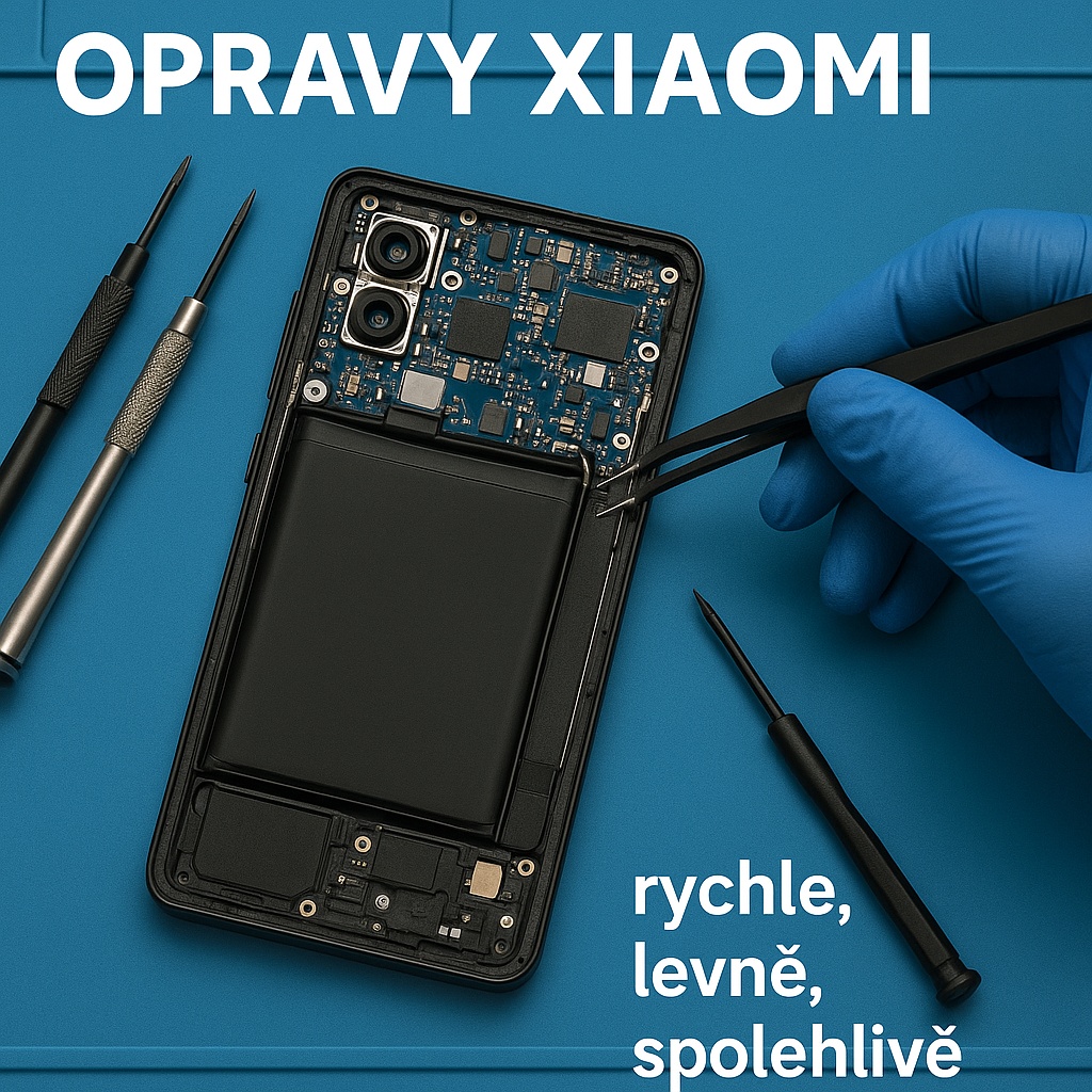 🛠Opravy Xiaomi – rychle, levně, spolehlivě 📱