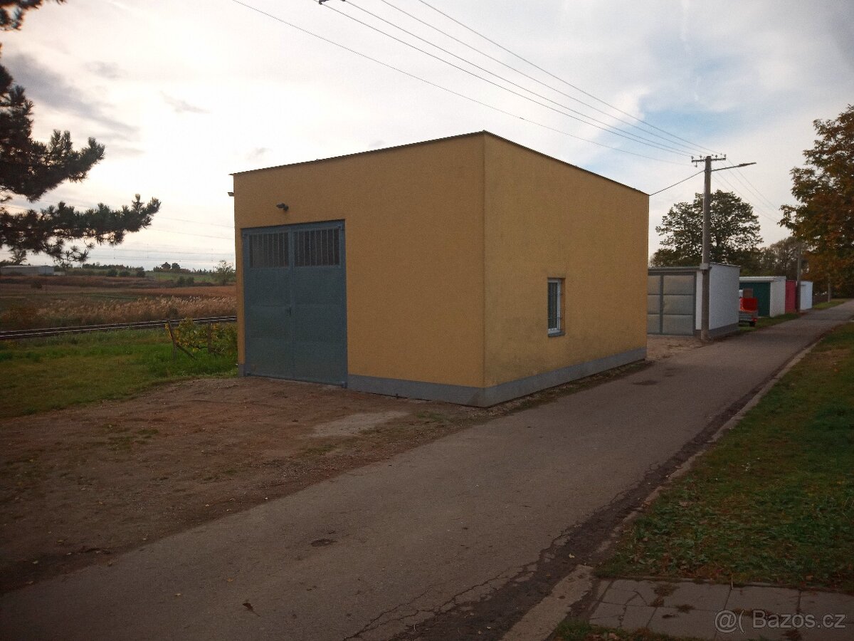 Pronájem autodílny Popice