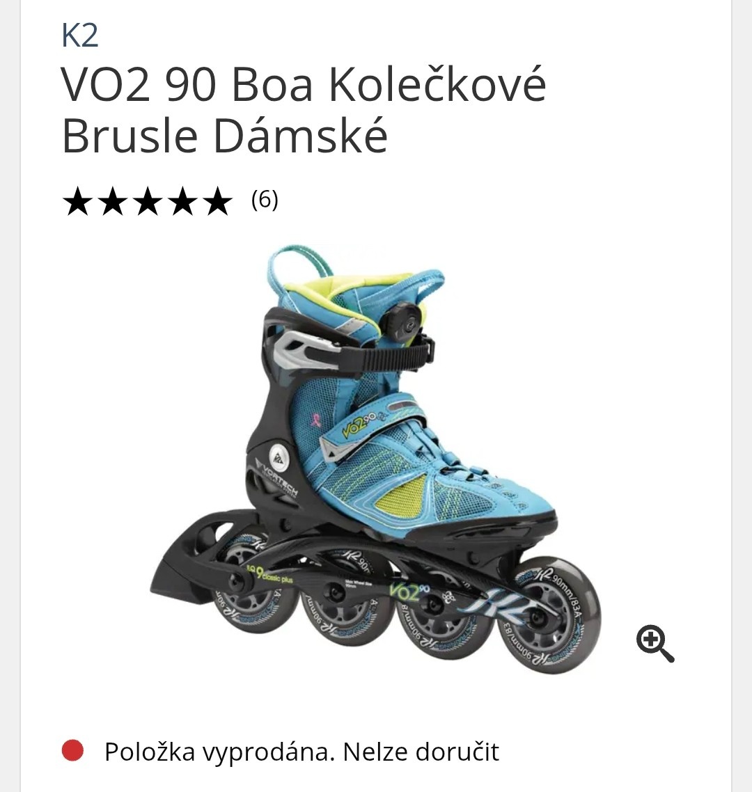 K2 VO2 90 BOA dámské