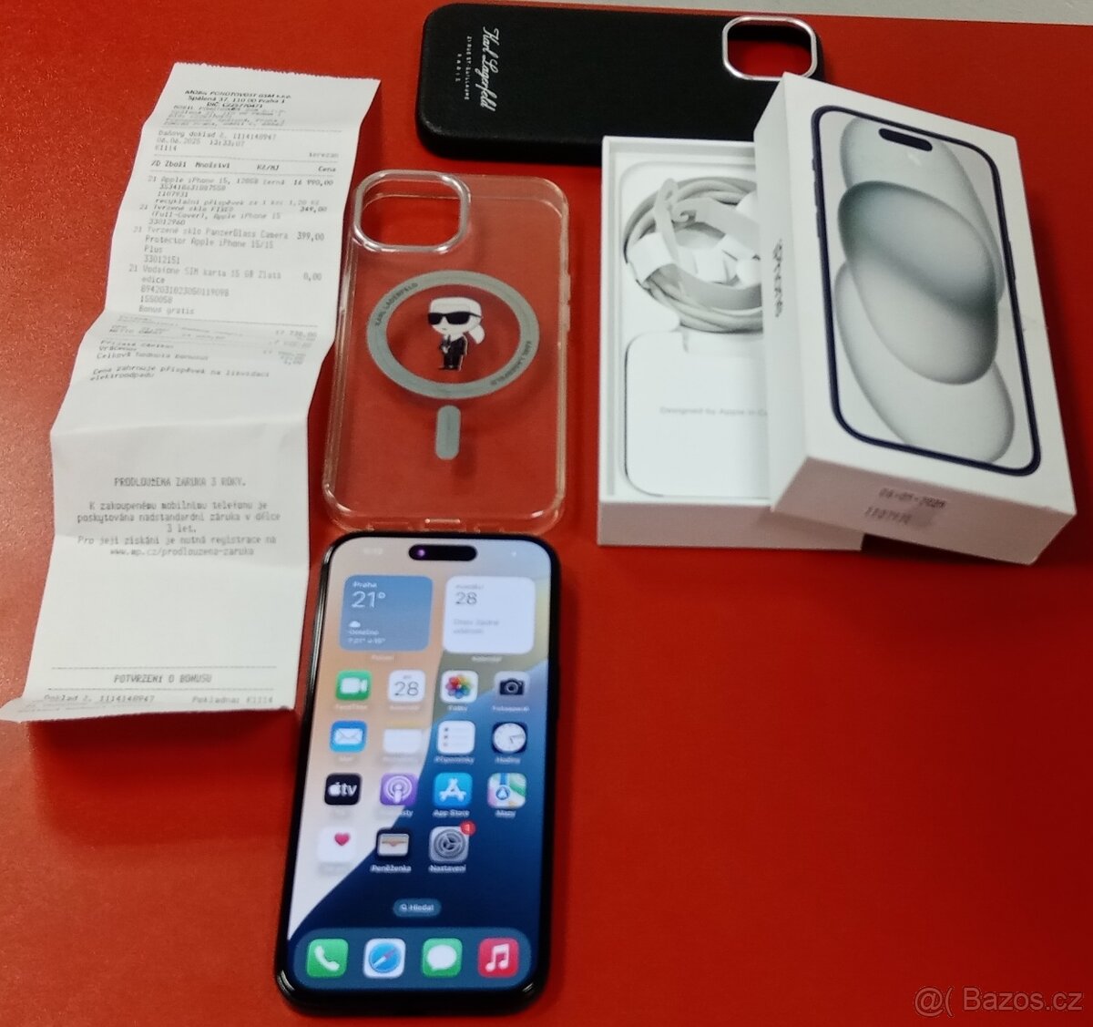 Apple iPhone 15 128GB záruka 23 měs. Mobilpohot.