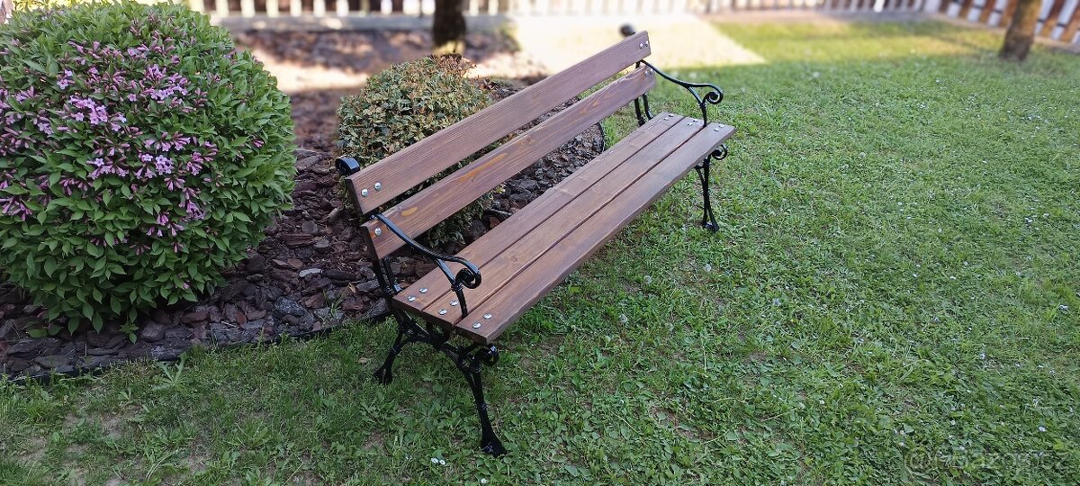 Záhradní Retro lavička