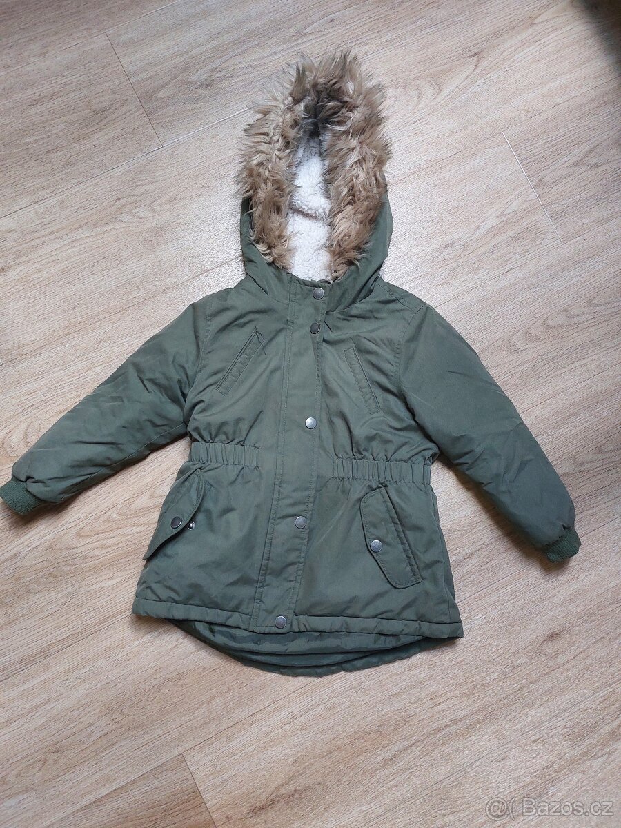 Dívčí zimní parka