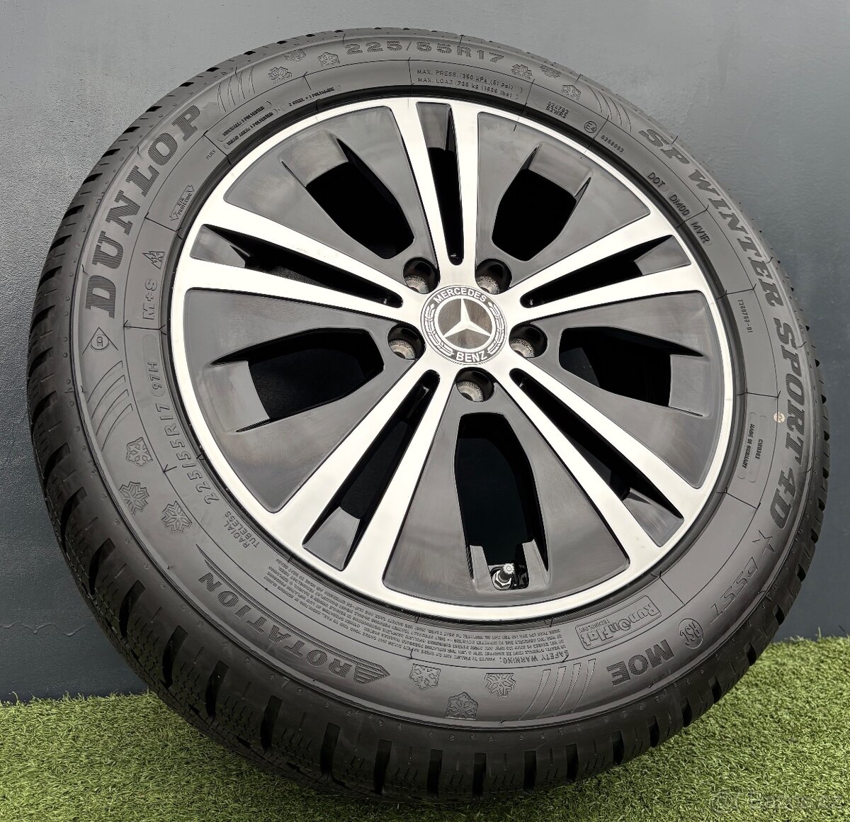 Originál Alu kola Mercedes-Benz E-Klasse 225/55R17 nepoužité