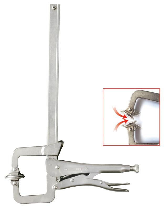 Samosvorné kleště s posuvným ramenem C