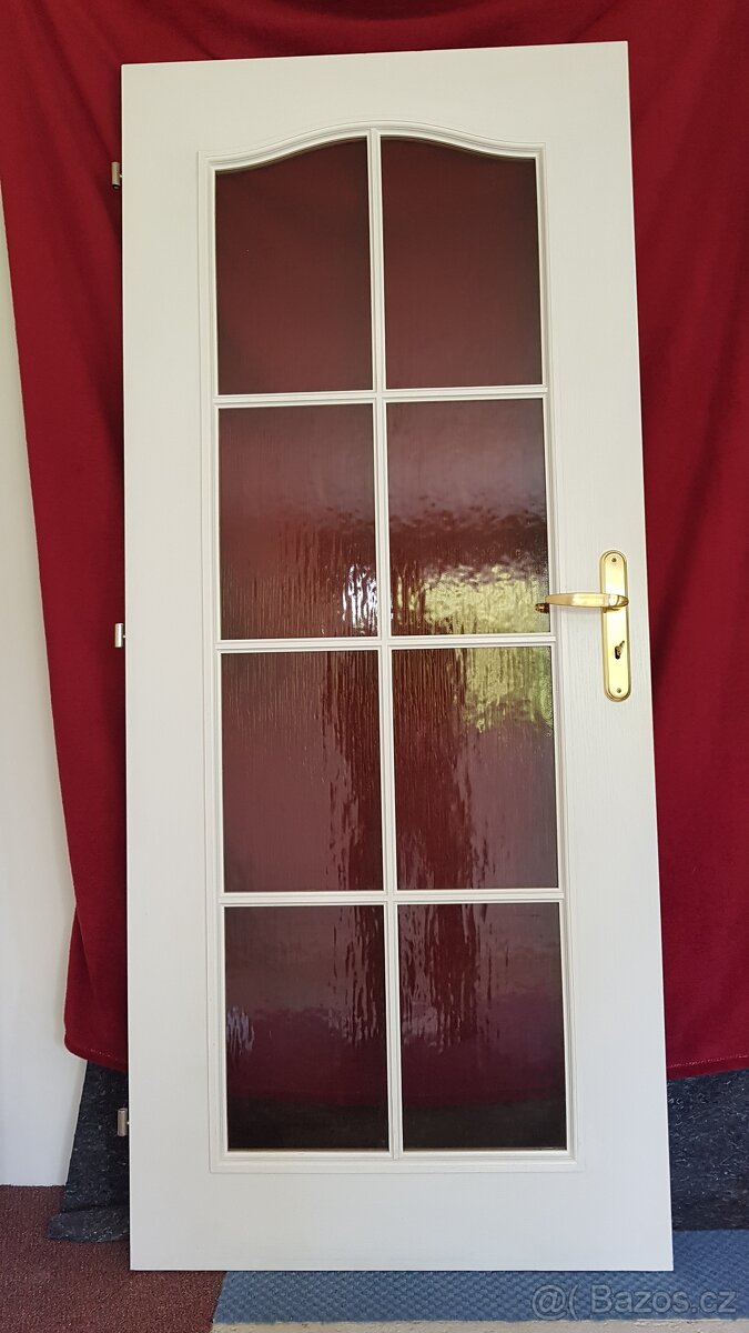 Interiérové dveře Socrates 80-L celoprosklené za 1/4 ceny