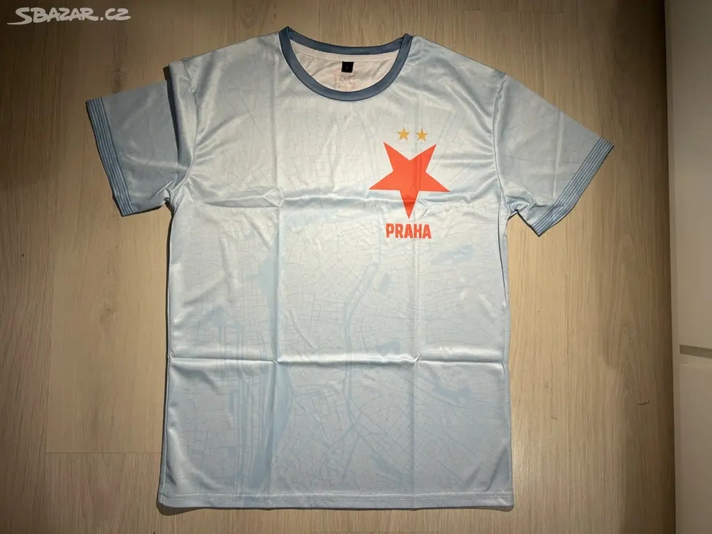Dres Slavia Praha velikost L, motiv Praha 3. sada