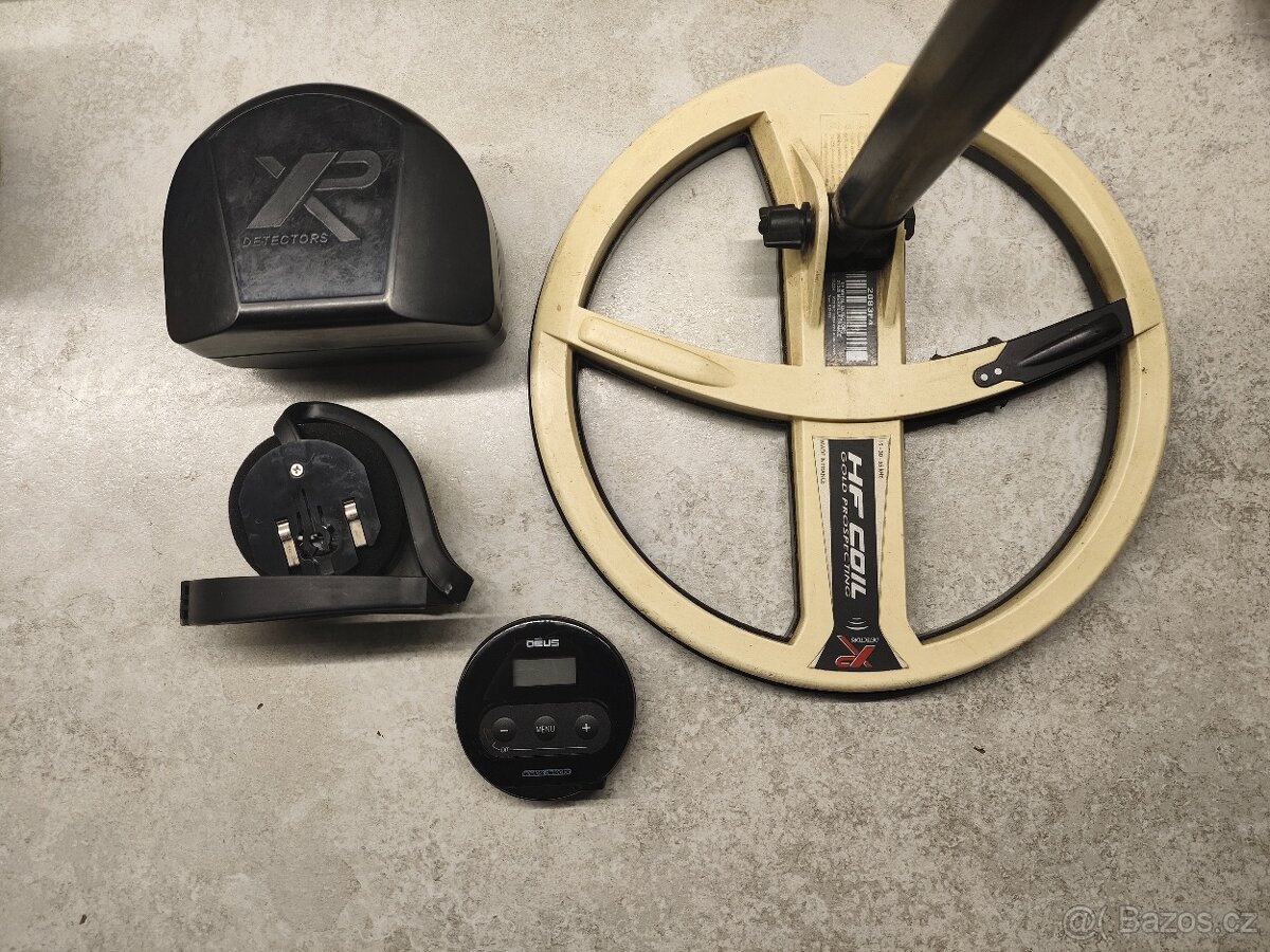 Detektor - cívka DEUS XP HF 22 + sluchátka DEUS XP WS4