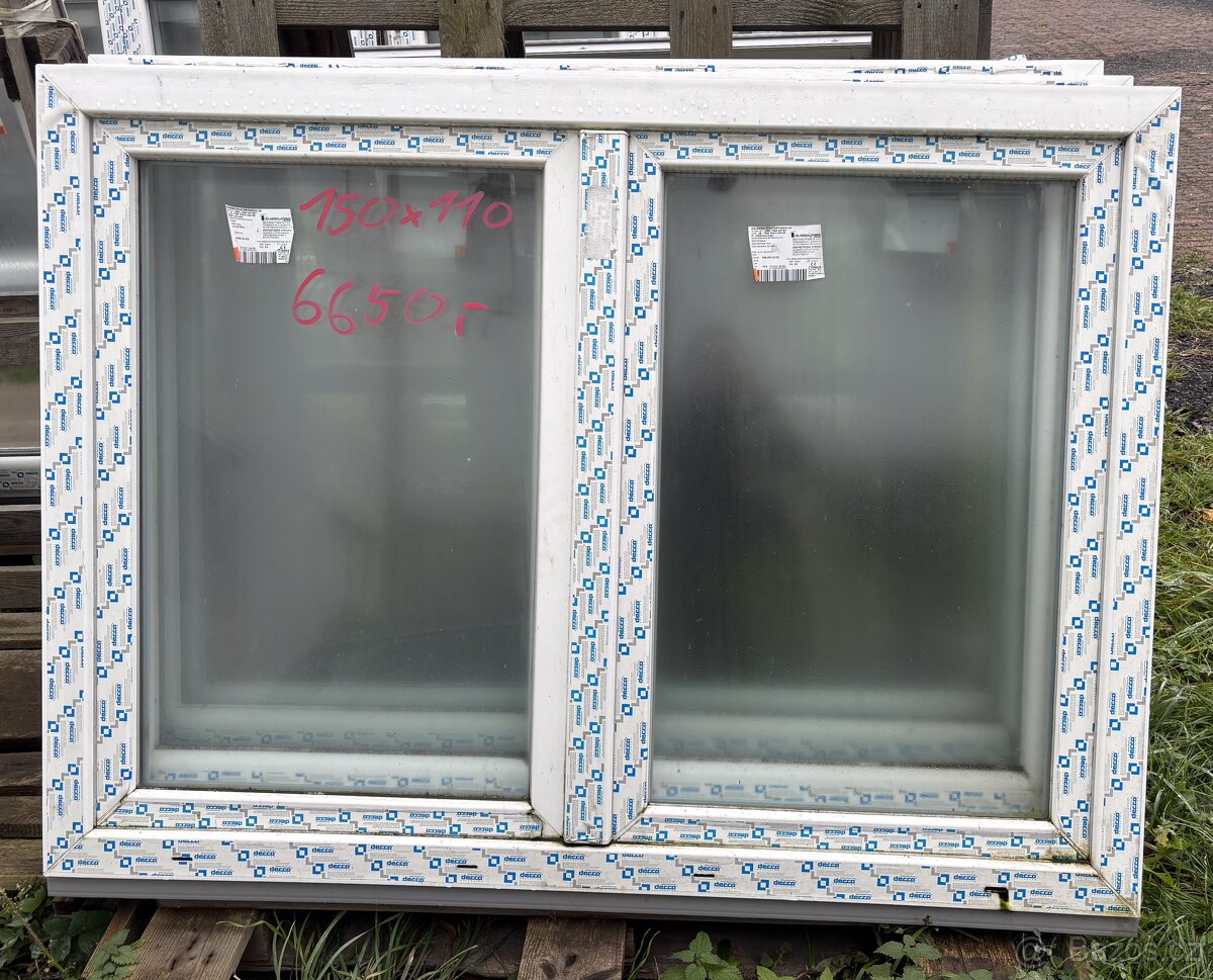 Prodám plastové okno 150x110