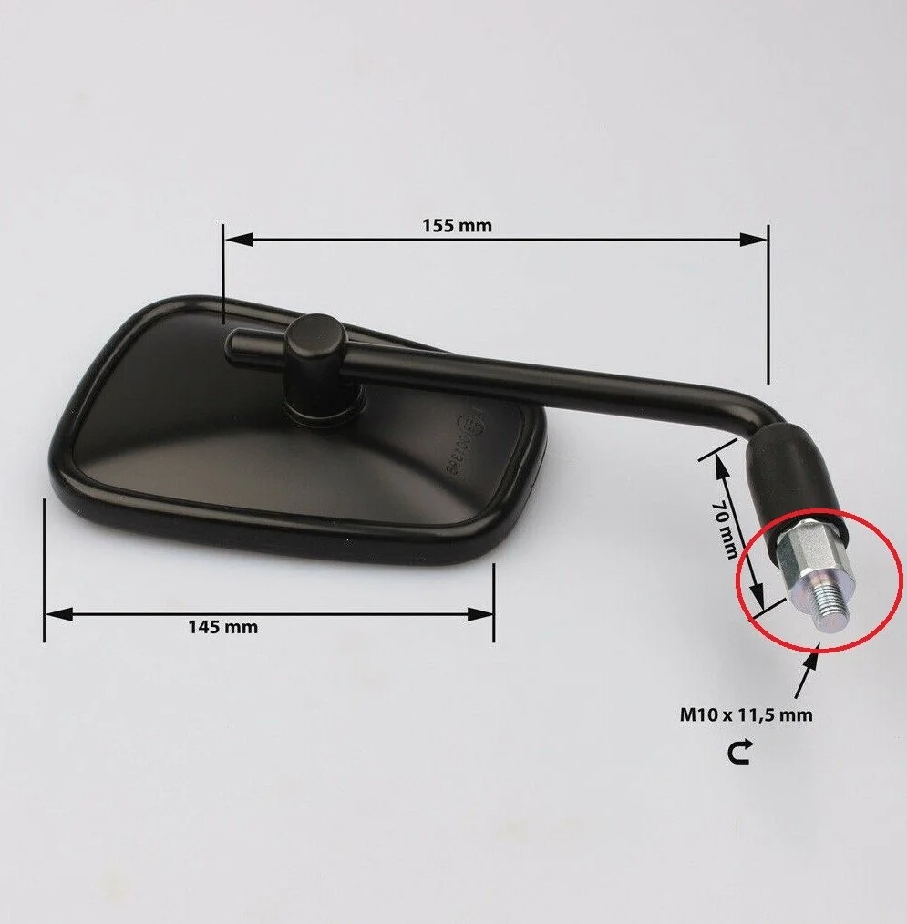 Originální zrcátka na moto Kawasaki Vulcan 650S