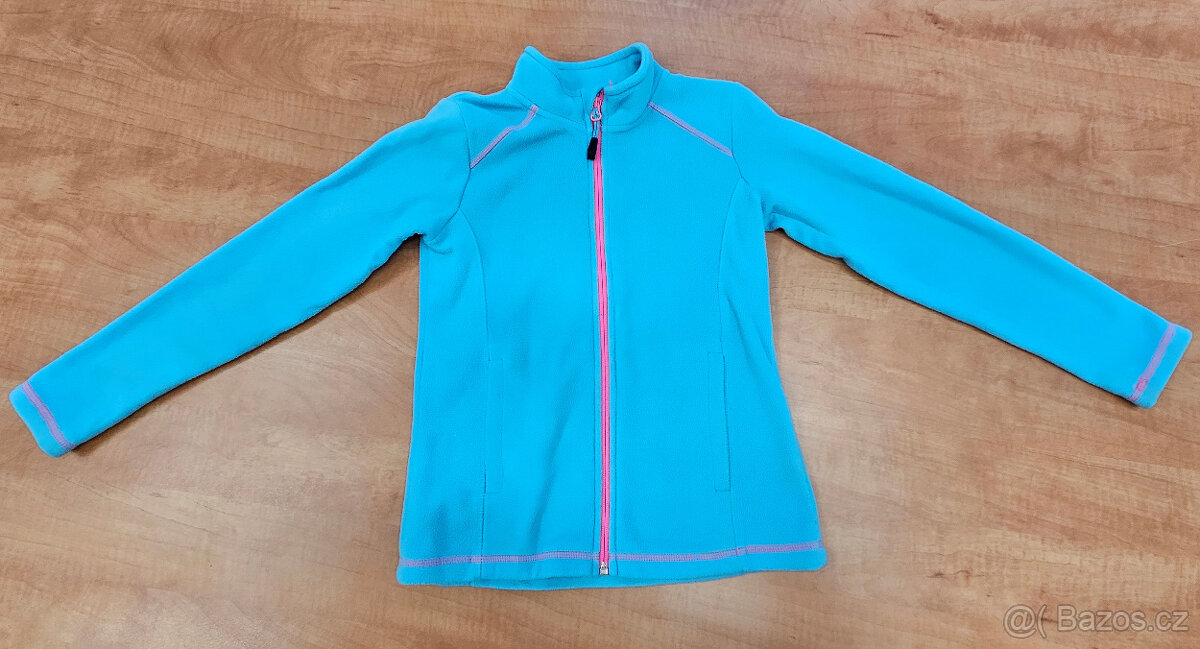 Dívčí fleecová bunda v.134/140