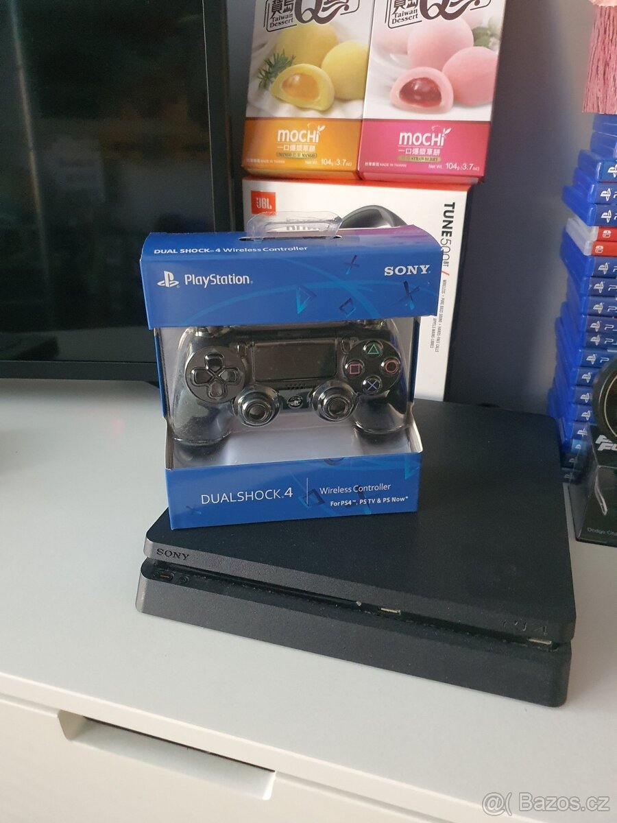 2x NOVÝ originální bezdrátový ovladač Sony PS4