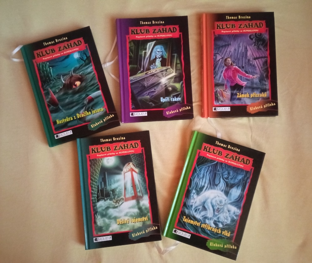 Prodám knihy od Thomase Breziny