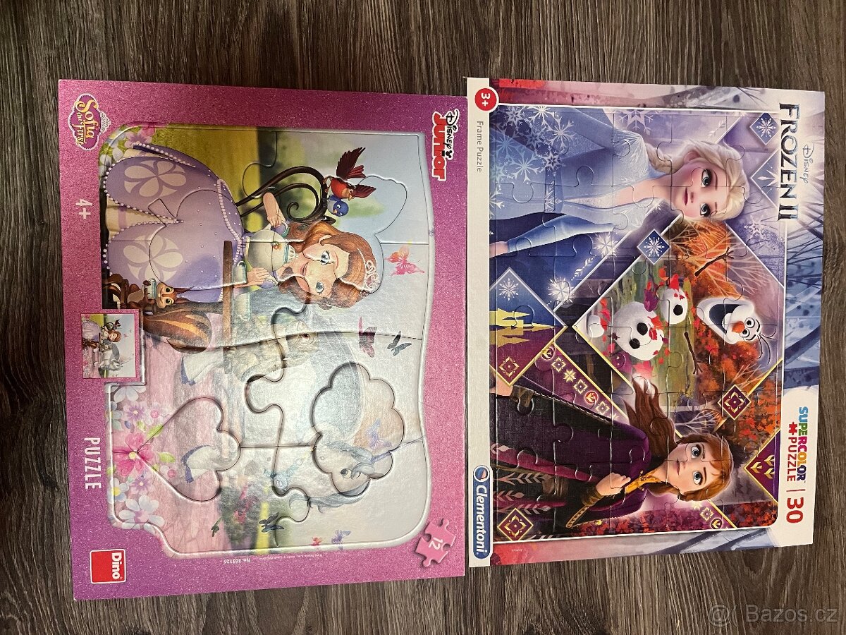 puzzle Frozen a Sofie první