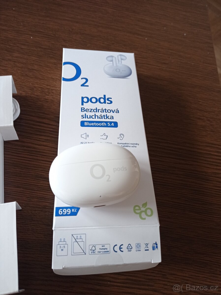 sluchátka O2 nové