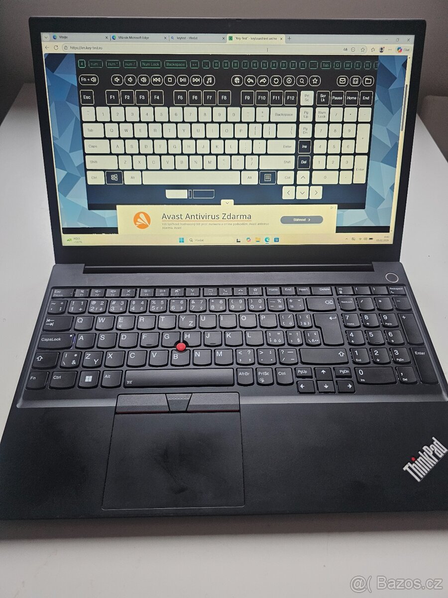 Notebook Lenovo Thinkpad E15