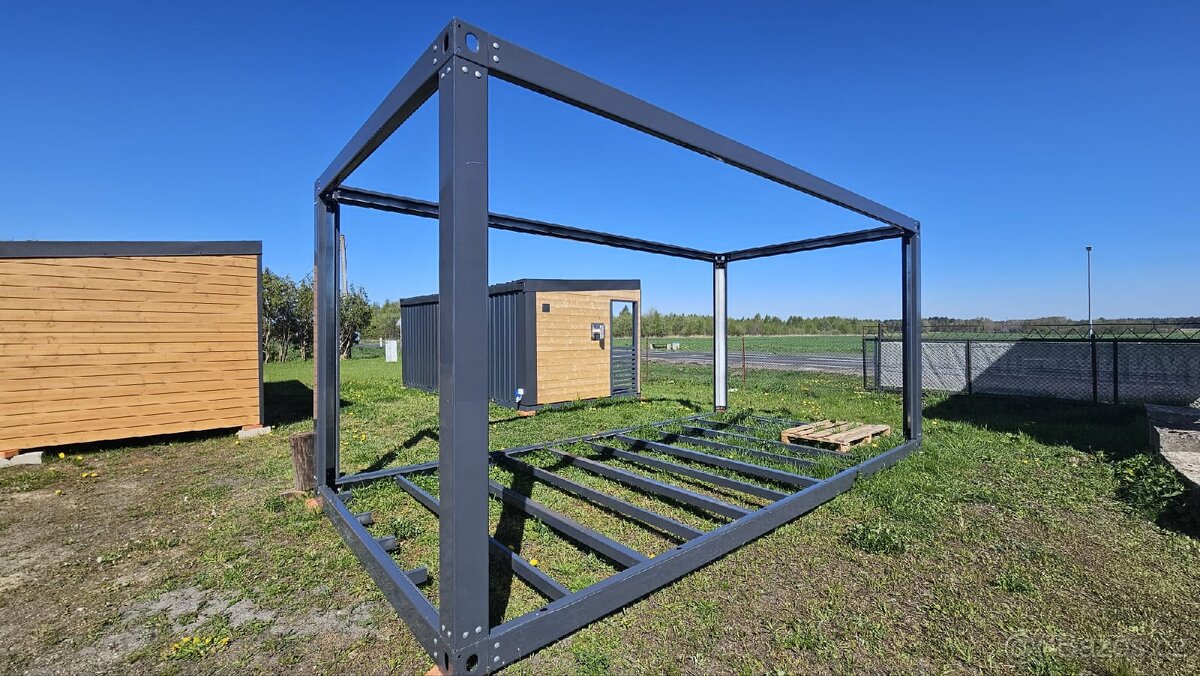 Prodám kontejnerový rám 3x6 m, výška 2.8m