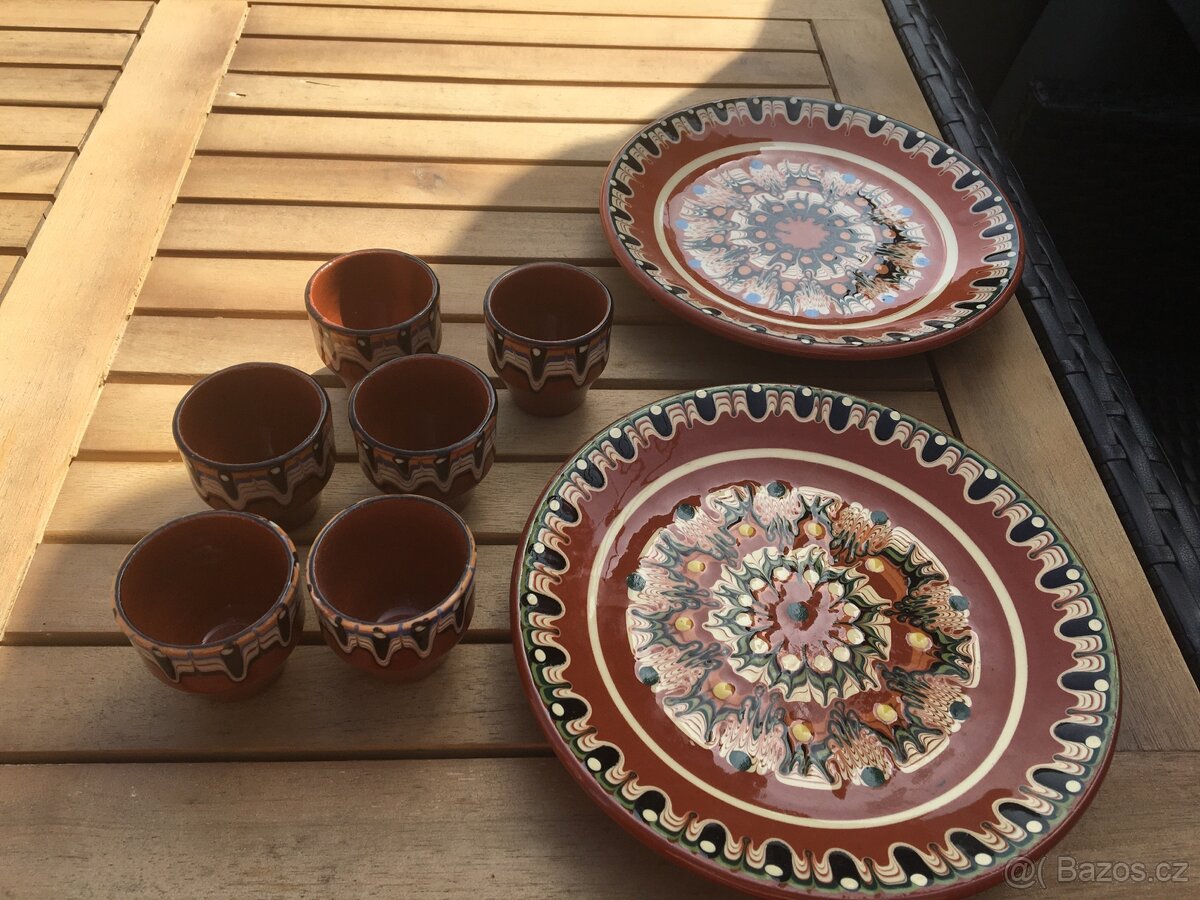 Bulharská keramika malovaná