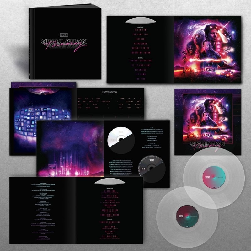 Prodám MUSE - DELUXE BOX Book - SIMULATION THEORY Nové