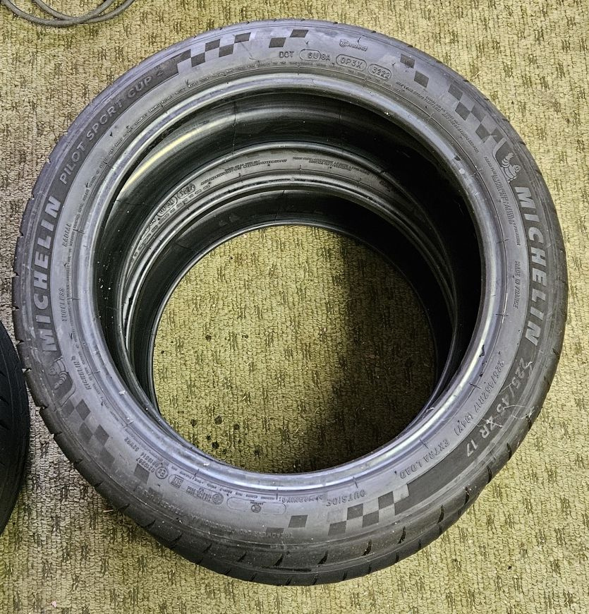 Michelin Pilot Sport Cup2 225/45 ZR17 DOT 4 kusy