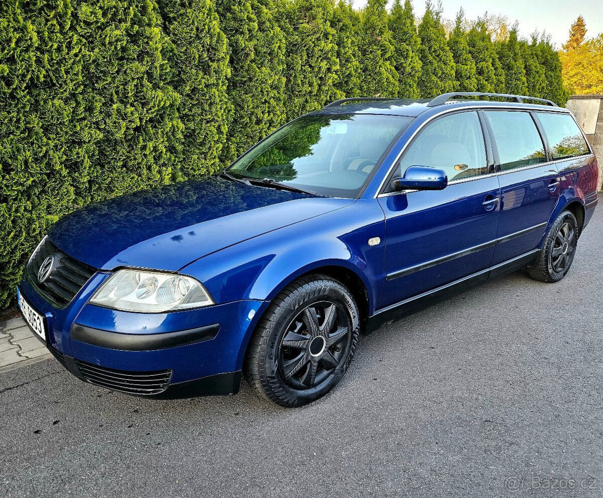 VOLKSWAGEN PASSAT 1.9TDI VARIANT, SERVISOVANÝ, NOVÁ STK