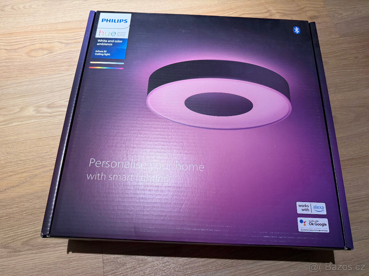 Stropní svítidlo Philips Hue Infuse M černé