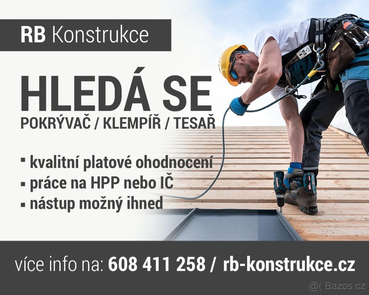 Hledáme klempíře do týmu