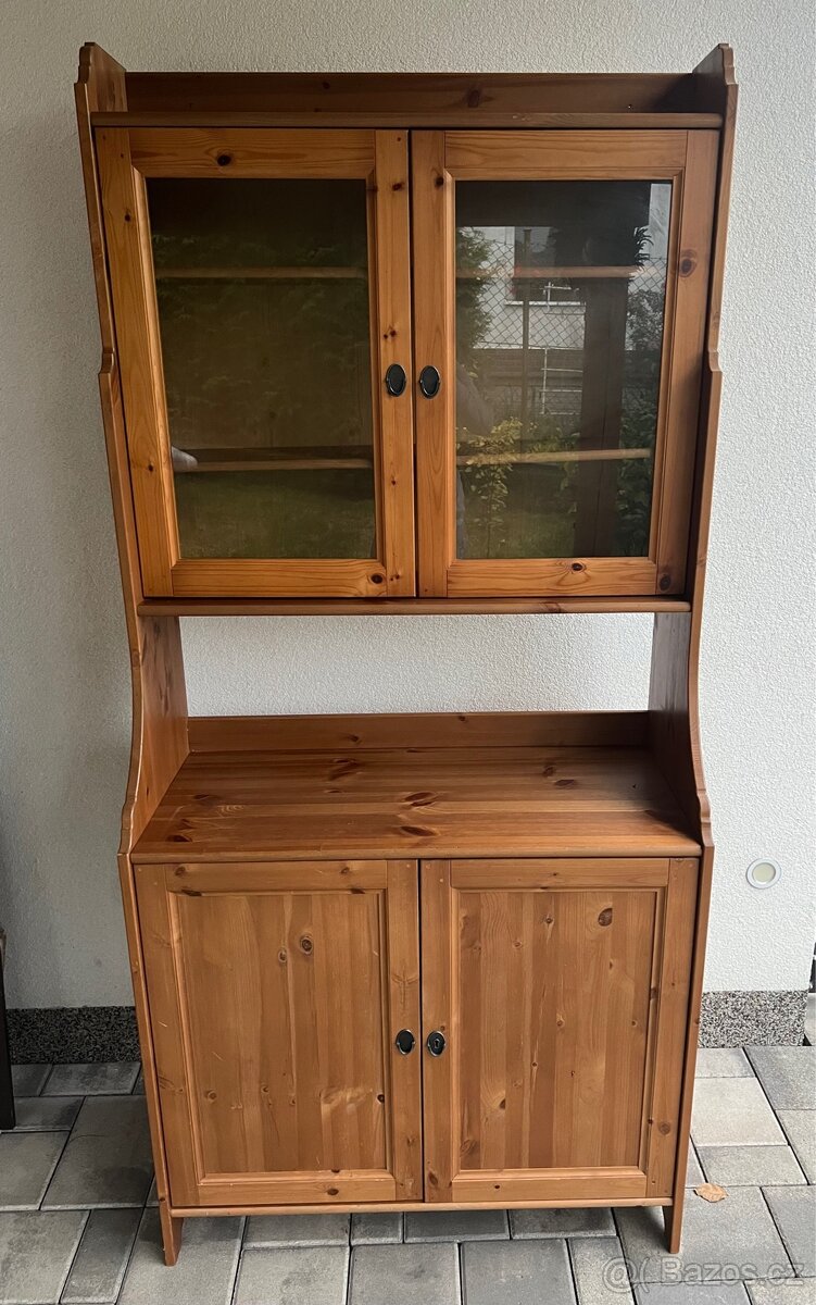 Vitrína příborník IKEA Leksvik antik