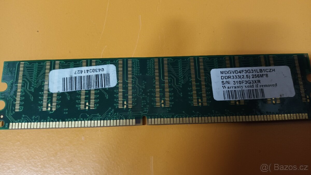 RAM 333MHz 256MB DIMM
